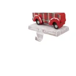 Glitzhome Red Car and Truck Wooden/Metal Stocking Holders, Set of 2 thumbnail 6