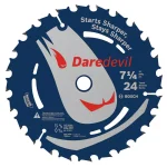 Bosch Daredevil 7-1/4 in. 24-Tooth Circular Saw Blade thumbnail 1