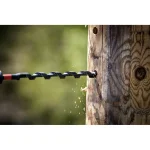 Milwaukee SHOCKWAVE 13/16 in. x 30 in. Carbon Lineman's Impact Auger Bit with 7/16 in. Hex Shank thumbnail 4