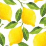 Sugar Plum Party SugarPlum Lemon Paper Lunch Napkins, 32-Piece Set thumbnail 2