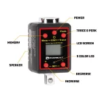 Powerbuilt 1/2 in. Drive Digital Torque Adapter with Peak and Trace Modes thumbnail 6