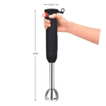 Boyel Living 500W 8-Speed Black Stainless Steel 5-in-1 Immersion Hand Blender Set thumbnail 4
