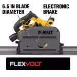 DEWALT FLEXVOLT 60V MAX Cordless Brushless 6-1/2 in. Track Saw (Tool-Only) thumbnail 3