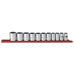 GearWrench 11-Piece 1/2 in. Drive 12-Point SAE Standard Socket Set thumbnail 1
