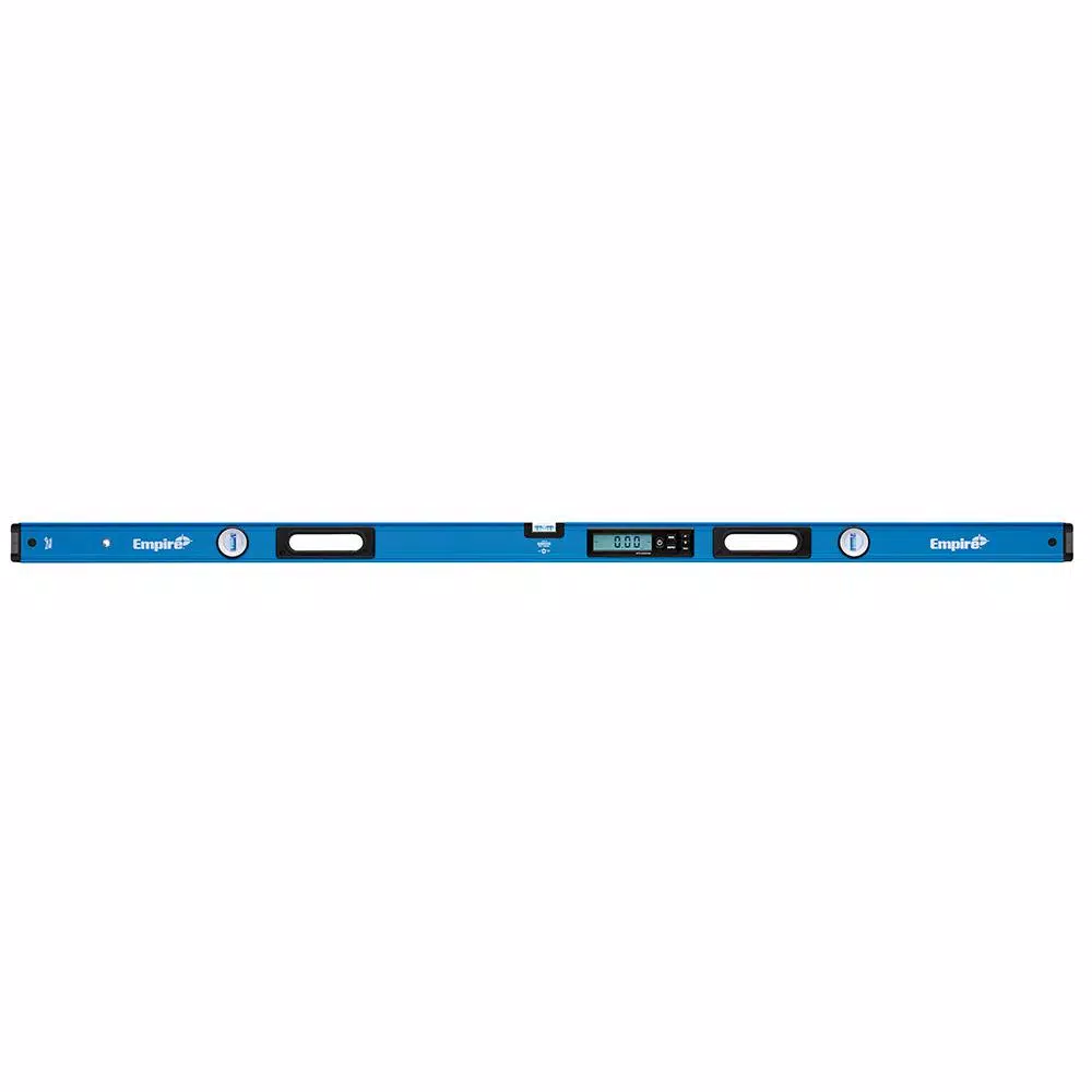 Empire True Blue 72 in. Digital Box Level Kit with 8 in. Magnetic Torpedo Level and 7 in. Rafter Square