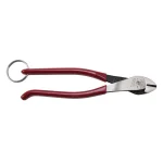 Klein Tools Diagonal Cut Ironworker Pliers with Tether Ring thumbnail 1