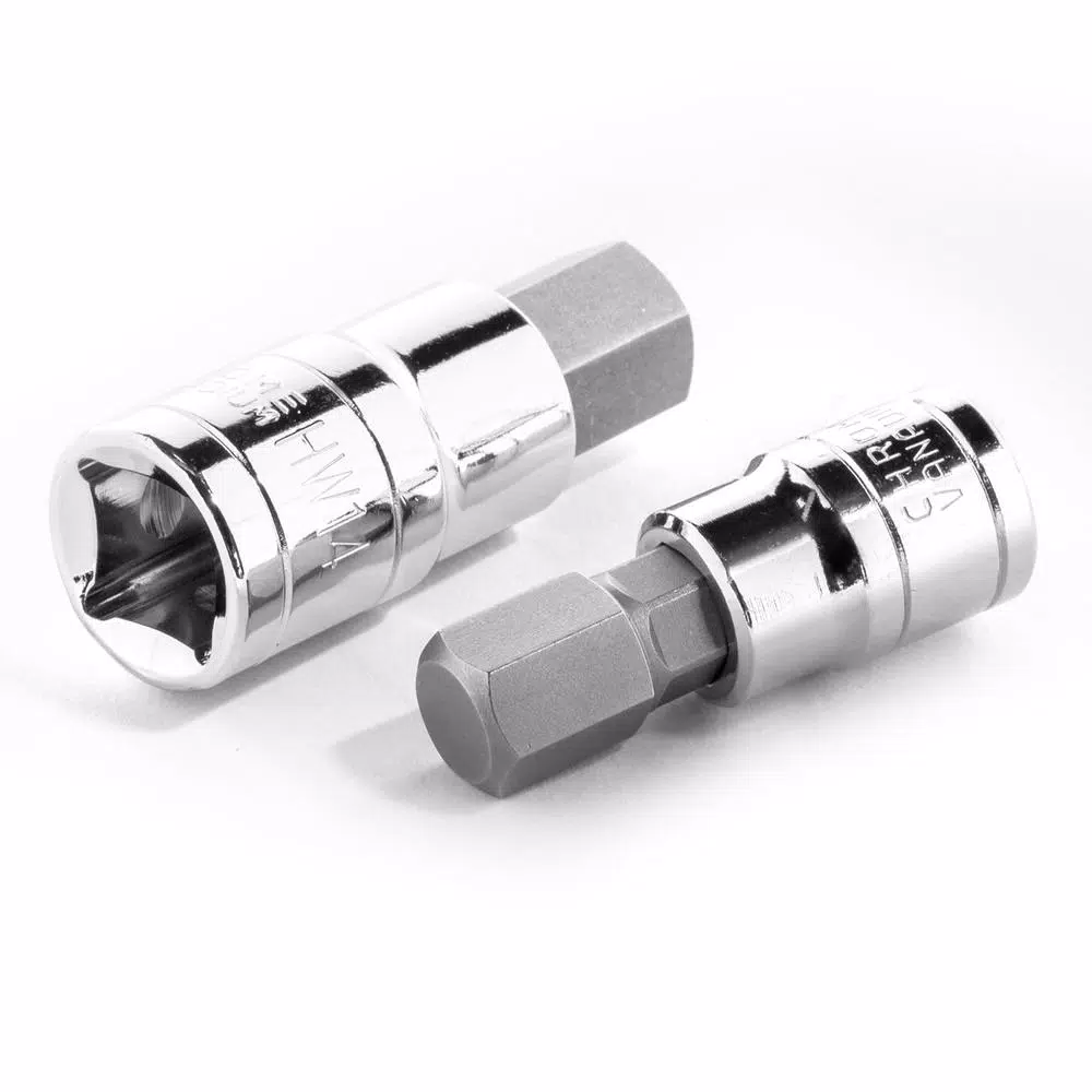 Stark Metric MM Pro-Grade 13-Piece Hex Bit Socket Set, S2 Steel & Cr-V Alloy