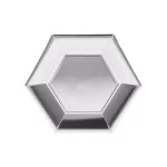 Sugar Plum Party SugarPlum Collection Sterling Silver Hexagon Paper Salad Plates, 16-Piece Set thumbnail 1