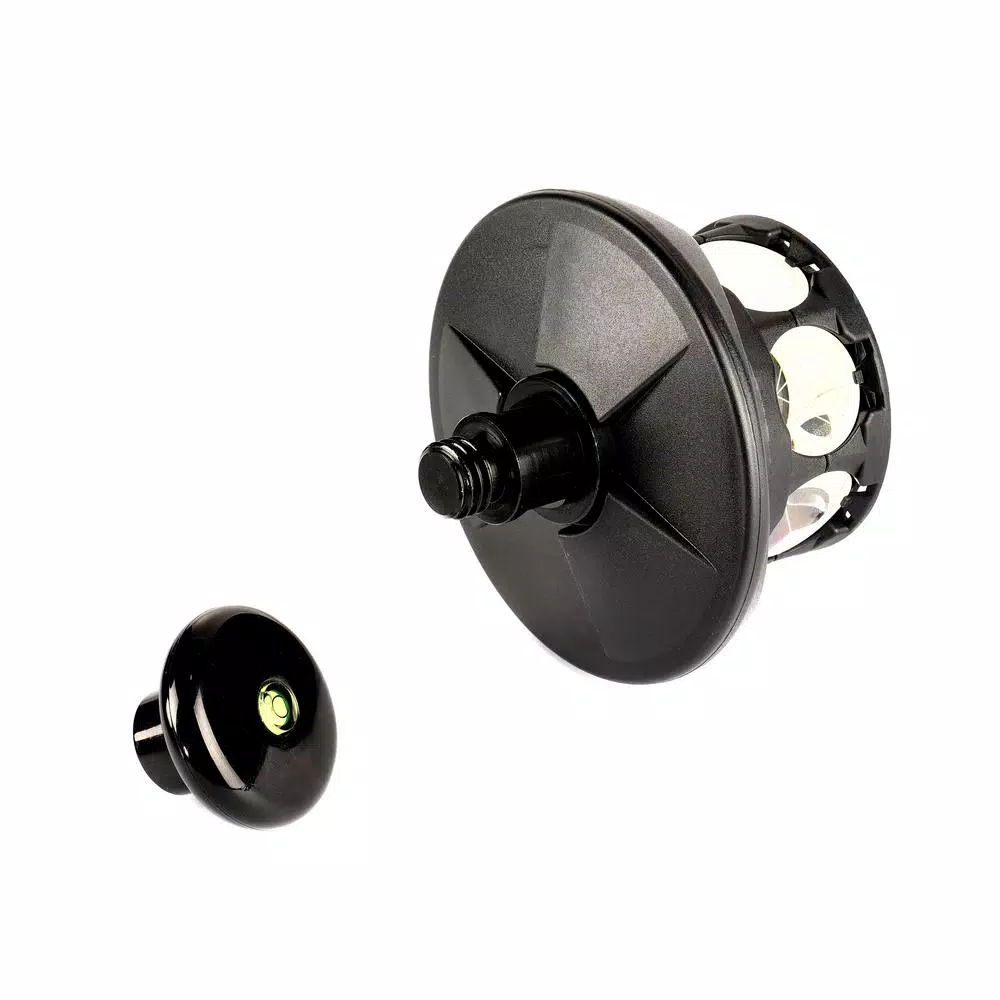 AdirPro 360-Degree Reflective Prism Assembly with Height Adapter for Robotic Total Stations