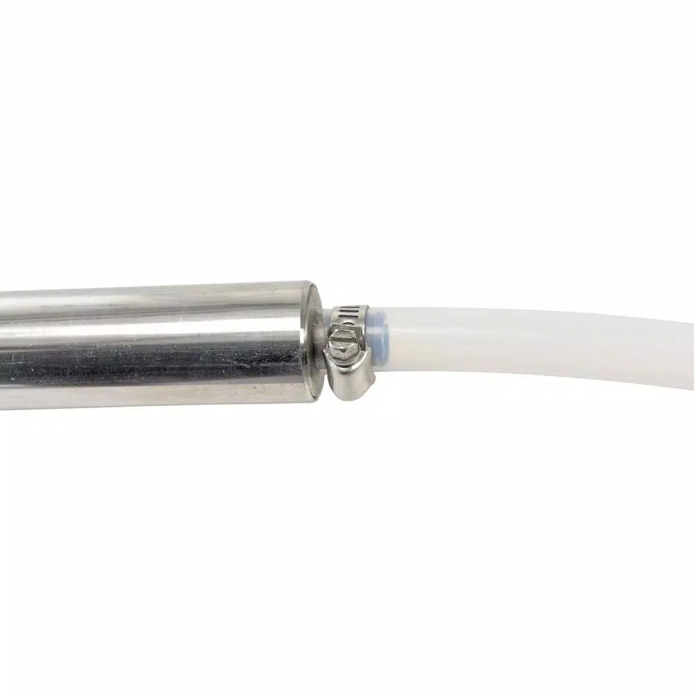 Vestil Stainless Steel 316 Piston Pail Pump for 5 Gallon Pails, 1 in. Bung Size