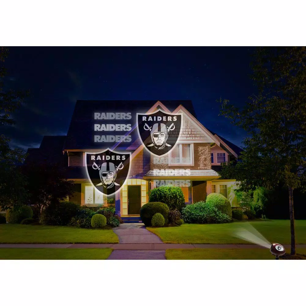 Unbranded NFL Oakland Raiders Team Pride Light LED Projector