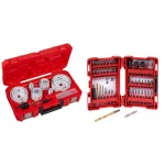 Milwaukee Hole Dozer Bi-Metal Hole Saw Set & SHOCKWAVE Impact Duty Driver Bit Set, 69-Piece thumbnail 1