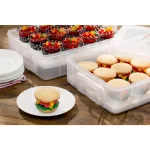 Snapware Snap N Stack 2-Layer Cupcake and Dessert Carrier thumbnail 6