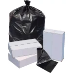 Special Buy 47 in. x 43 in. 1.5 Mil 2-Ply Black Trash Bags, 56 Gallon, 100 Count thumbnail 2