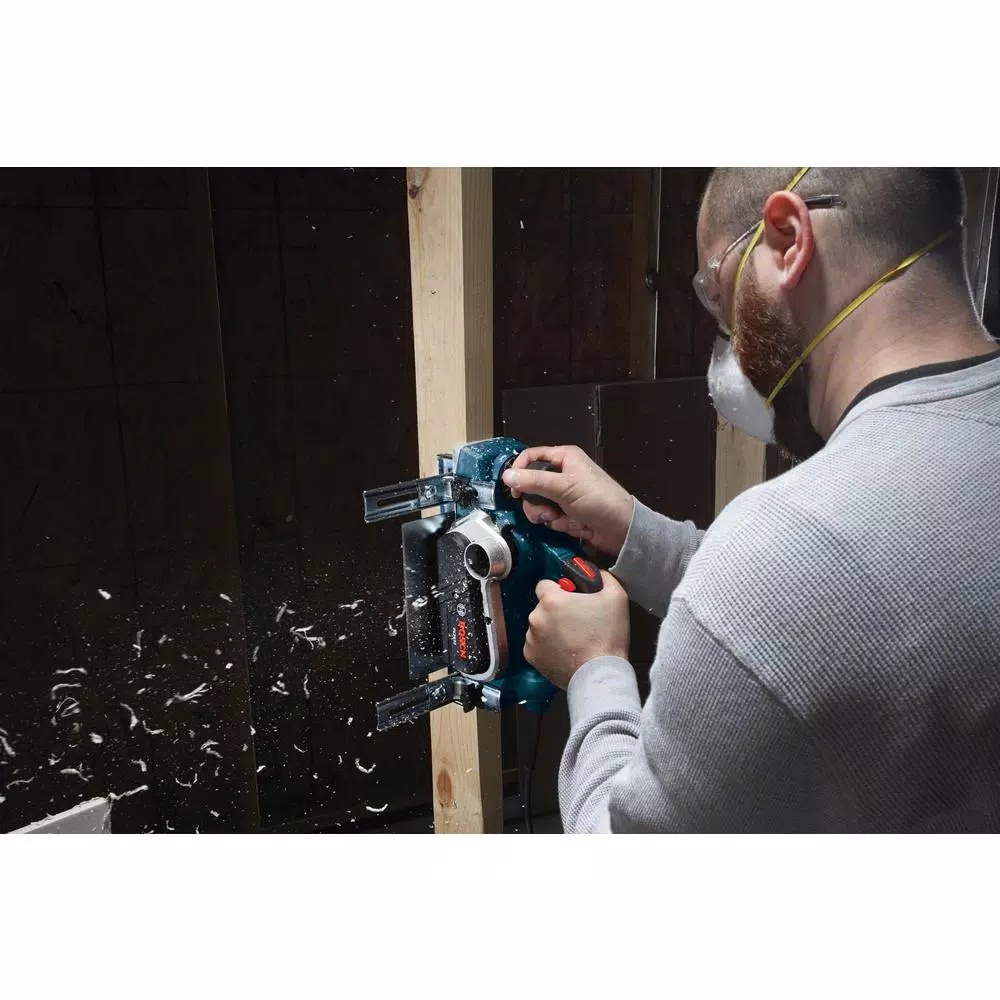 Bosch 3-1/4 in. Corded Planer Kit with Woodrazor Carbide Blades and Carrying Case