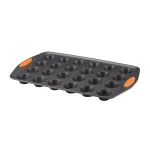 Rachael Ray Oven Lovin' 24-Cup Mini Muffin and Cupcake Pan, Nonstick Aluminum thumbnail 1