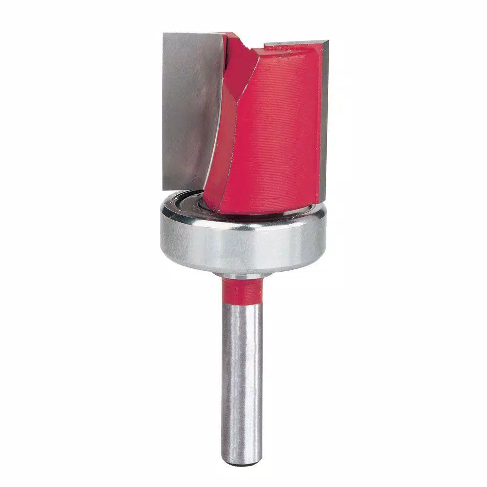 Diablo 1 in. Top Bearing Flush Trim Router Bit, 1/2 in. Shank