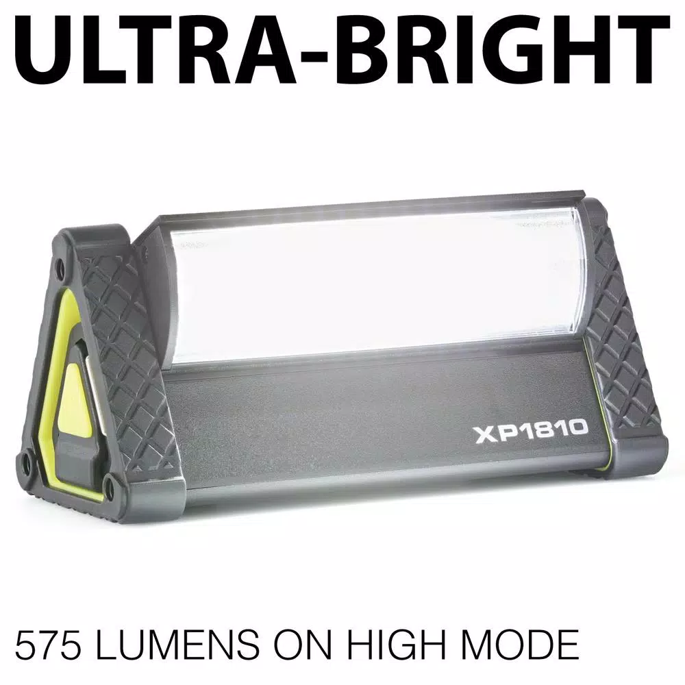 LUXPRO XP1810 Pro Series 575 Lumens LED Directional Pivoting Work Light, Cordless Battery Powered