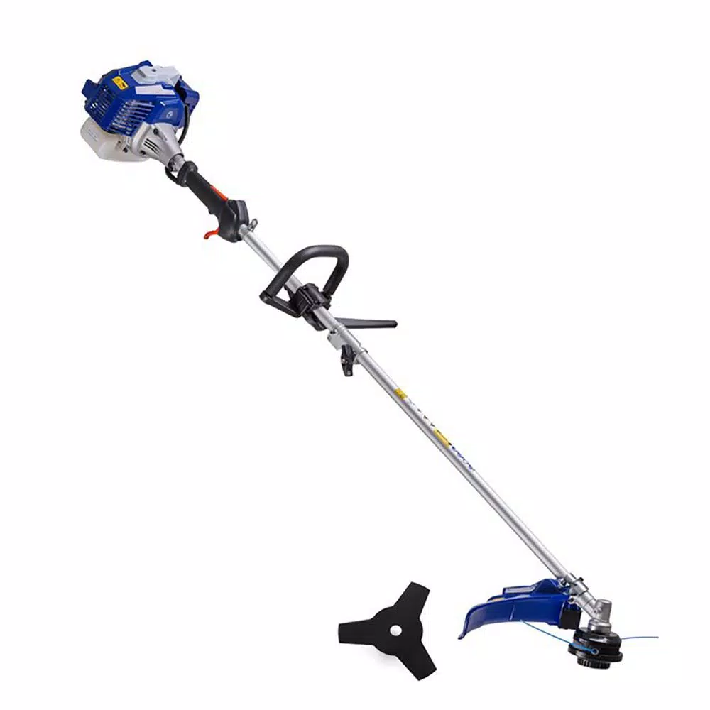 Badger WB26BCI 26cc 2-Cycle Gas 2-in-1 Grass Trimmer and Brush Cutter with Harness