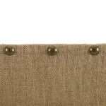 Unbranded Burlap Covered Cork Memo Board with Antique Bronze Nailhead Trim, 24 x 36 in. thumbnail 3