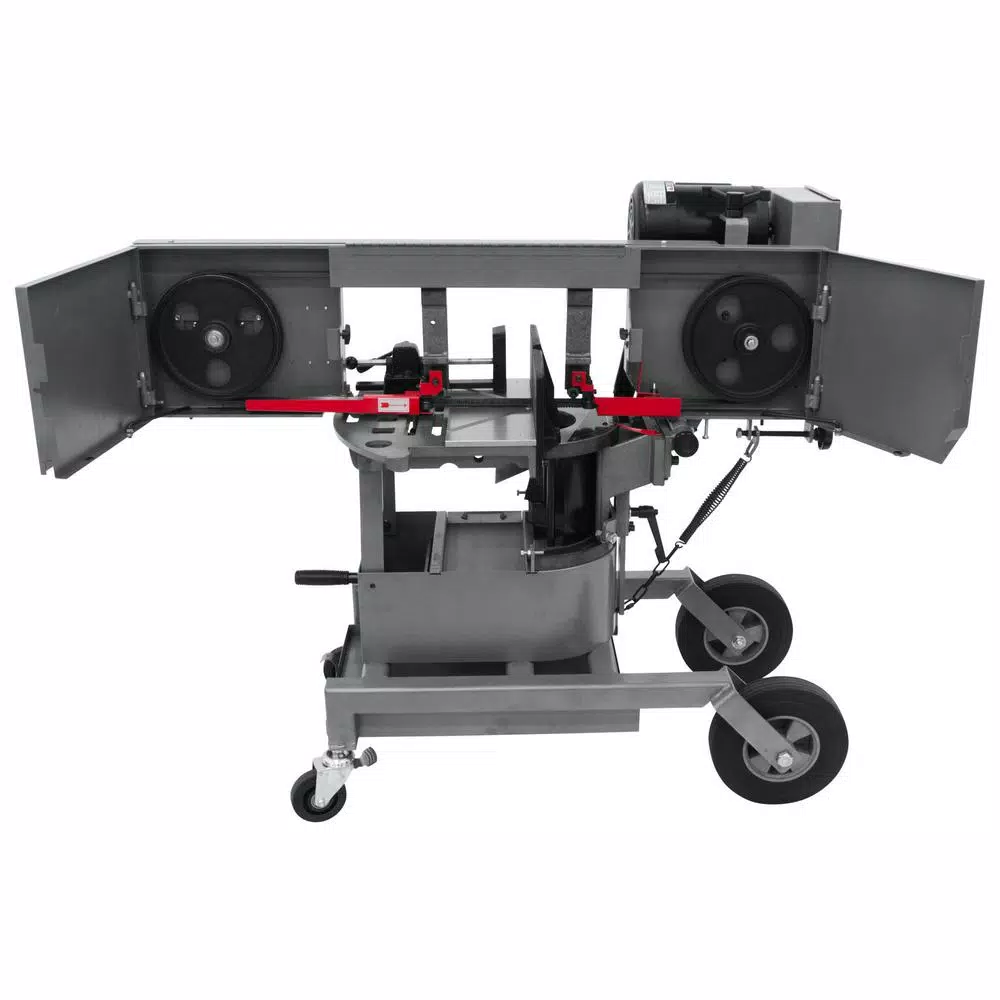 JET 3/4 HP Dual Miter Portable Band Saw