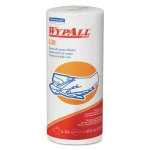 WYPALL L30 White Perforated Wipers Small Roll, 24 Rolls (1680 Total Wipes) thumbnail 1