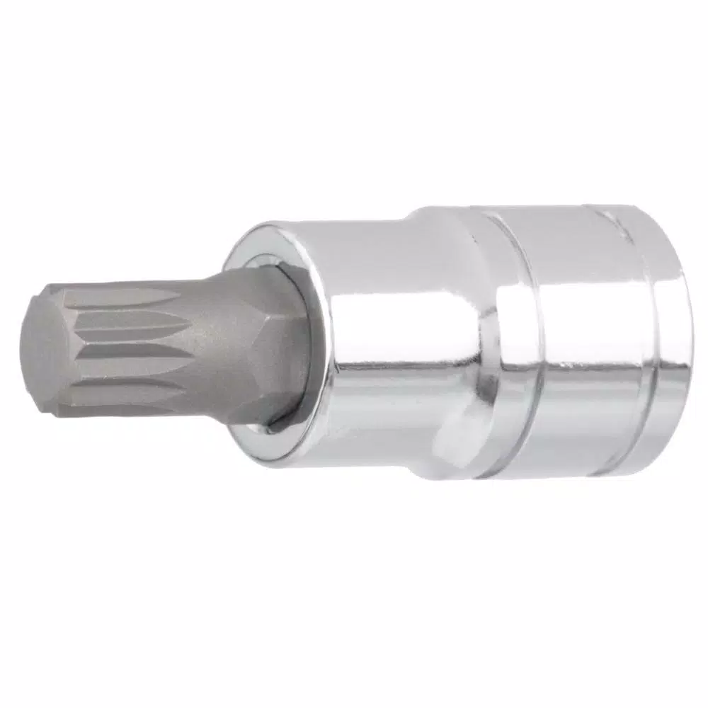 Capri Tools 10 mm XZN Triple Square Bit Socket, 3/8 in. Drive, S2 Steel