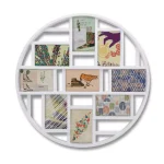 Umbra Luna White Multi-Opening Collage Picture Frame, Holds 9 Photos thumbnail 1