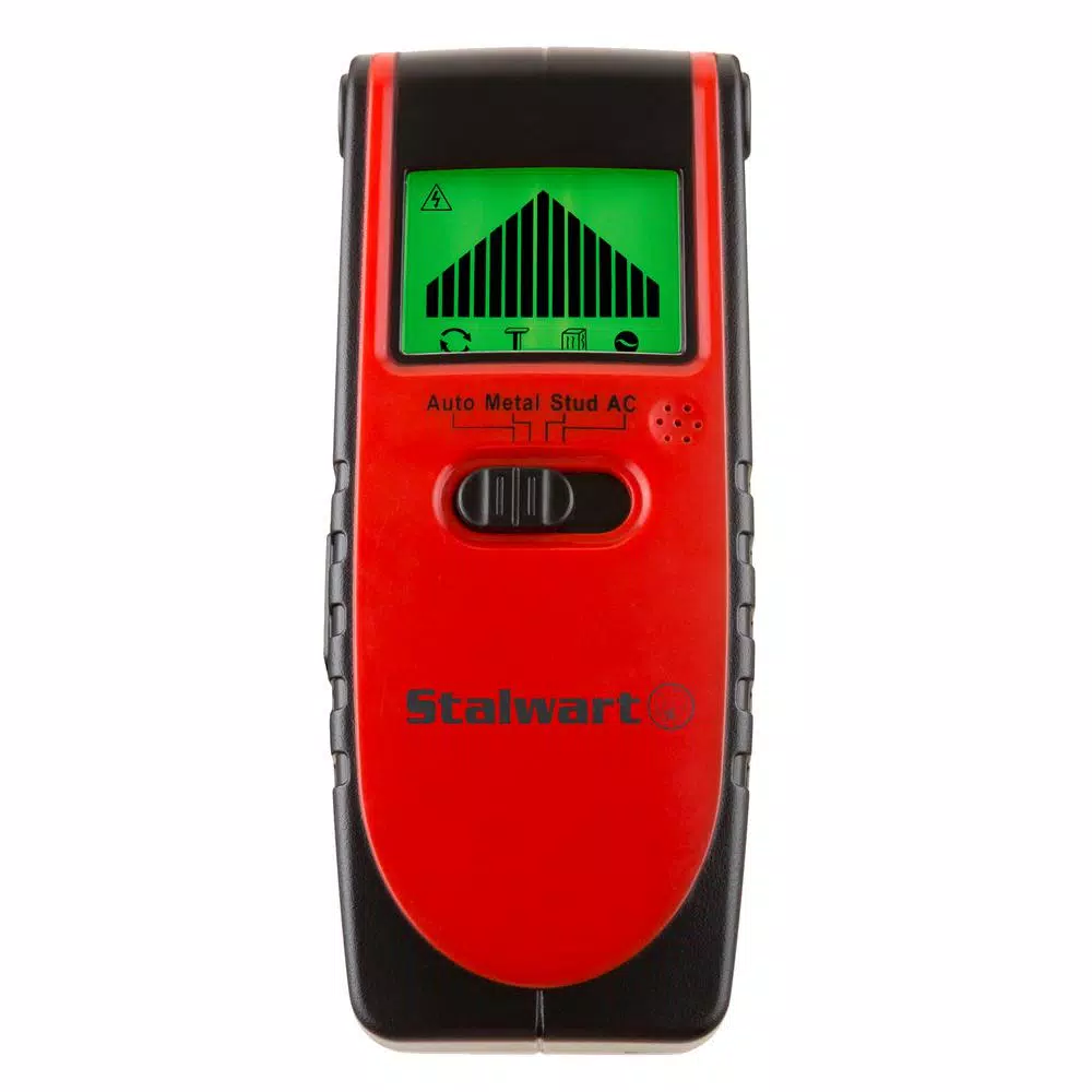 Stalwart 3-in-1 Metal, Live Wire, and Stud Detector