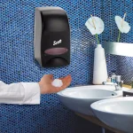 Scott 1000 ml Black Essential Manual Liquid Skin Care Dispenser thumbnail 4