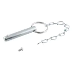 CURT Replacement 9/16" Swivel Jack Retainer Pin with 3-1/2" Chain thumbnail 3