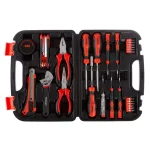 Stalwart 32-Piece Steel Hand Tool Set with Compact Carrying Case thumbnail 1