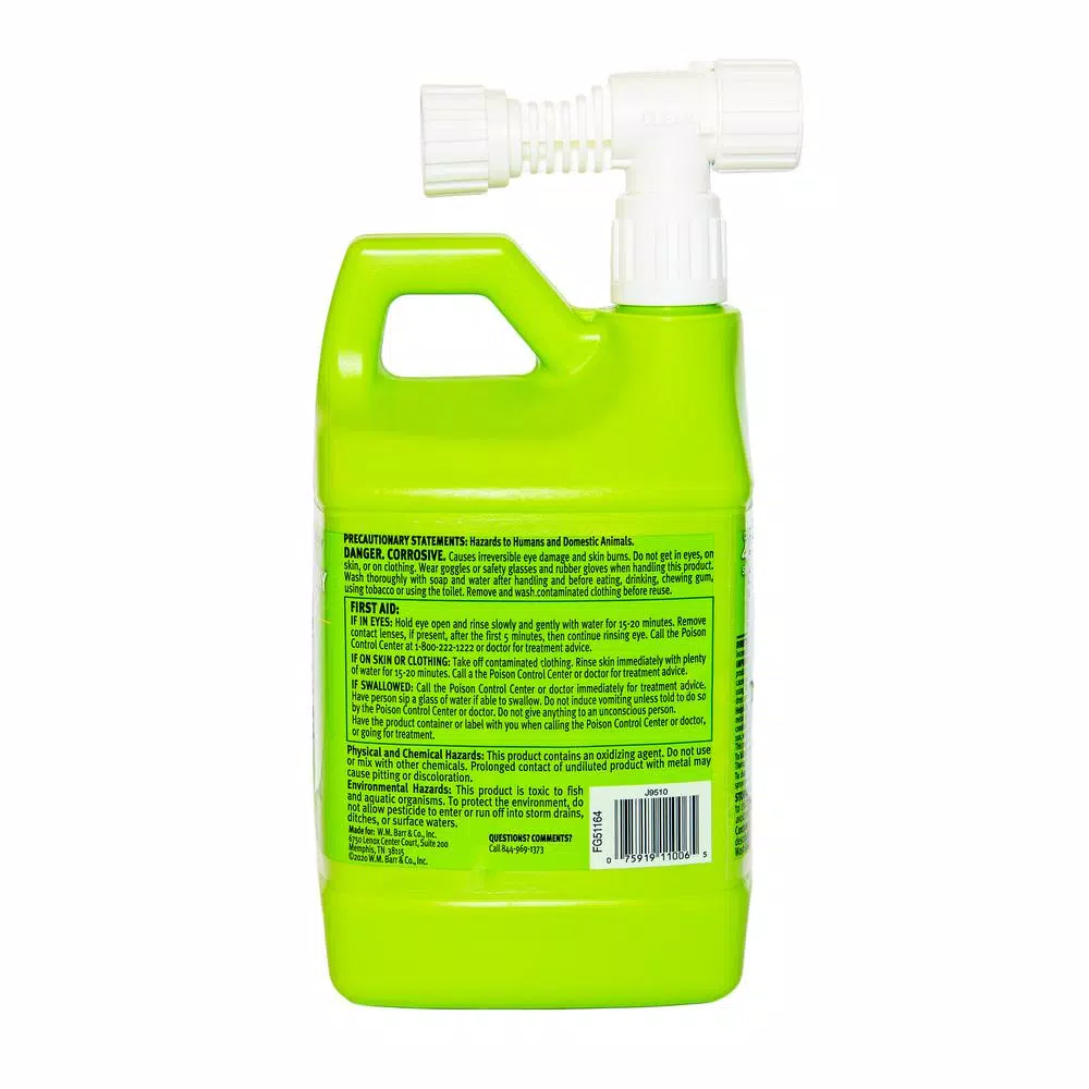 Mold Armor E-Z House Wash Mold and Mildew Remover Hose End Sprayer, 64 oz (2-Pack)