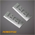 POWERTEC 3-1/4 in. HSS Planer Blades for DeWalt DW6655, DW677, DW678, DW680K (Set of 2) thumbnail 4