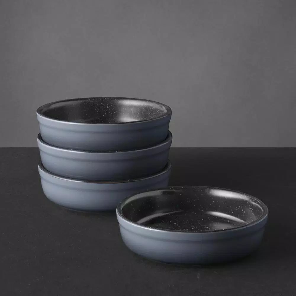 BergHOFF GEM 16-Piece Stoneware Non-Stick Ramekin Set, Gray
