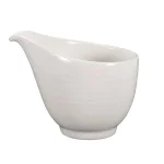 Oneida Chord High Alumina Porcelain Creamers, 5 fl. oz., White (Set of 36) thumbnail 1