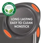 Rachael Ray Nonstick 9 x 13 in. Covered Cake Pan with Snap-On Lid, Carbon Steel thumbnail 4