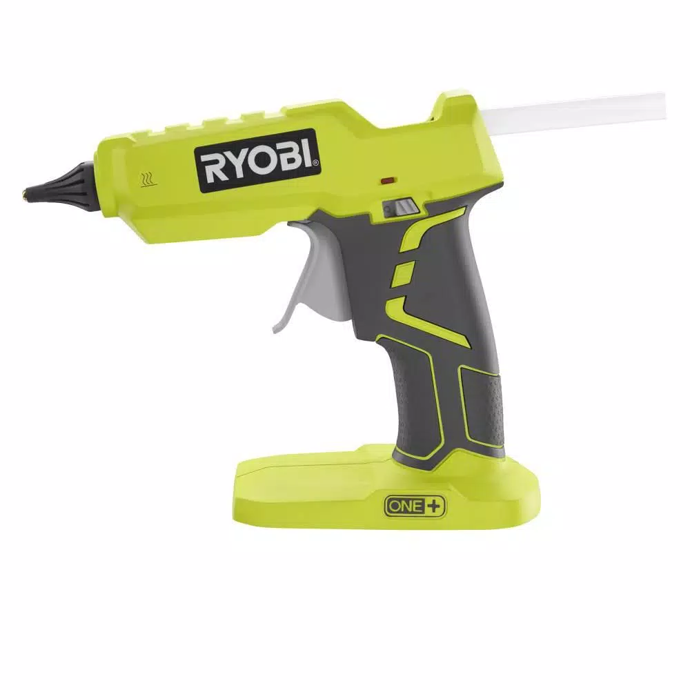 RYOBI 18V ONE+ Cordless Full Size Glue Gun Kit with 2.0 Ah Battery and Charger