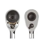 TEKTON 1/2 in. Drive Quick-Release Ratchet Set, 4-Piece, 90-Tooth Flex Head thumbnail 2