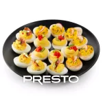 Presto 12-Egg Easy Store Electric Egg Cooker with Poaching Tray, Black thumbnail 7