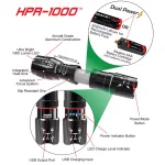 Smartech Products DuoTec HPR-1000 1000 Lumens Rechargeable LED Flashlight & 3500 mAh Power Bank thumbnail 3