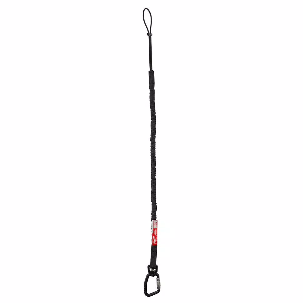 Milwaukee 15 lb. Locking Tool Lanyard, Black