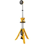 DEWALT 20V MAX 3000-Lumen Cordless LED Tripod Work Light with 5.0 Ah Battery thumbnail 5