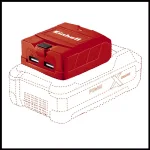 Einhell PXC 18V Cordless 2-Speed MAX 1250-RPM Workshop Drill Kit with 1.5 Ah Battery and Fast Charger thumbnail 7