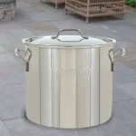Bayou Classic 20 qt. Stainless Steel Brew Kettle with Lid thumbnail 2