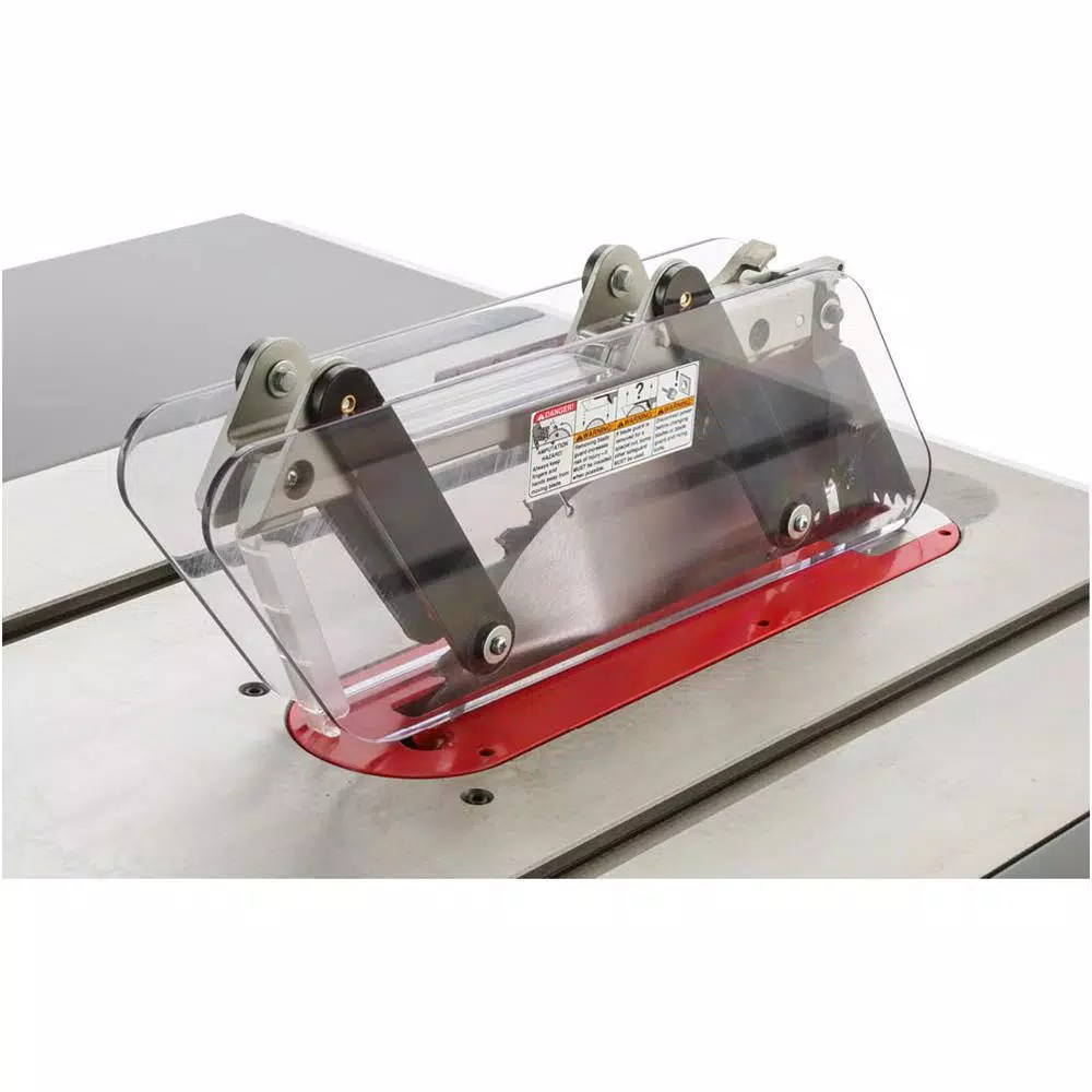 Shop Fox 10 in. 2 HP Open-Stand Hybrid Table Saw with Cabinet-Mounted Trunnions