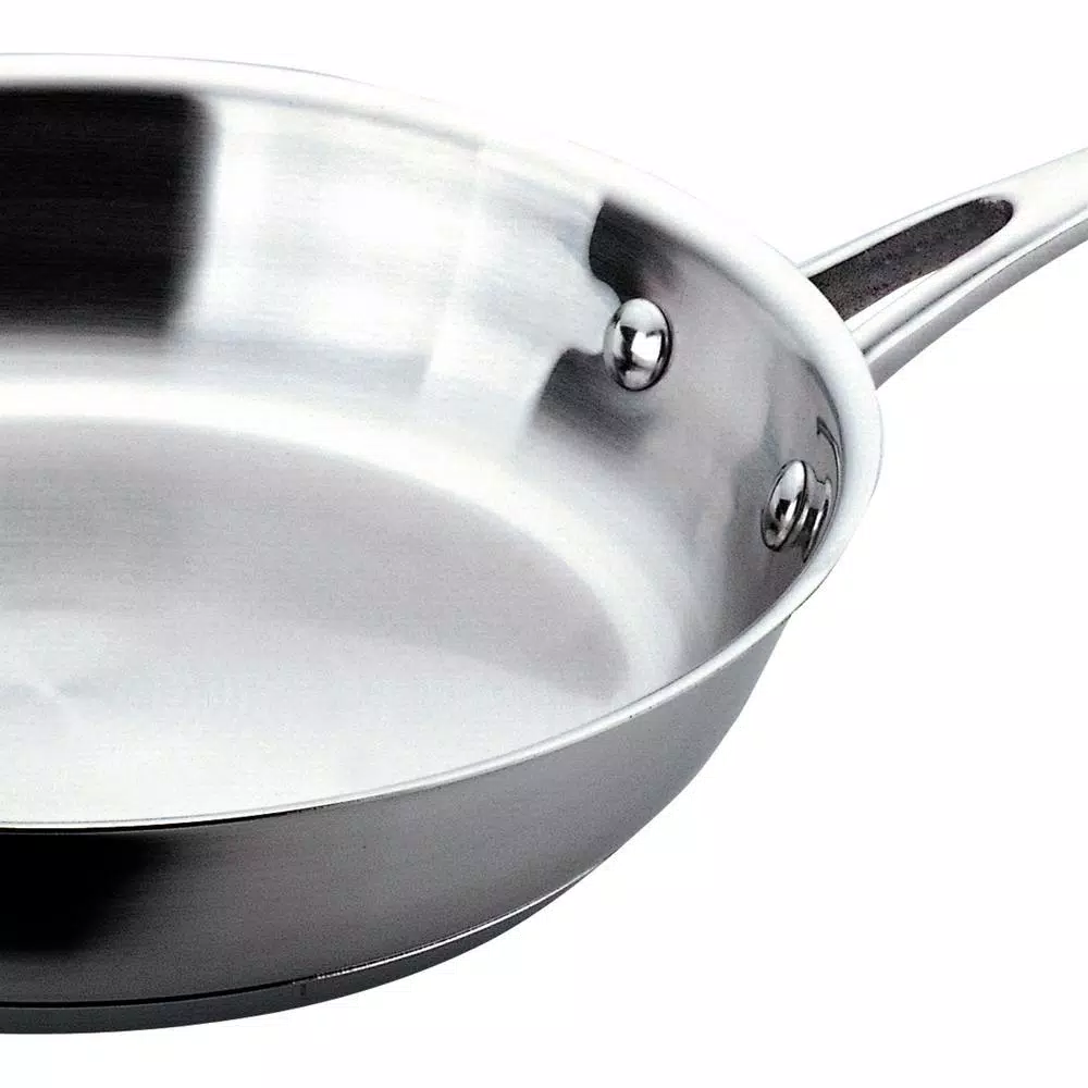BergHOFF Copper Clad 2-Piece Stainless Steel Frying Pan Set, Polished Stainless Steel