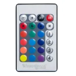 Wintergreen Lighting 7.5 in. 120-Light RGB Color Changing LED Starlight Sphere with Remote thumbnail 7