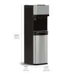 Brio Bottleless Water Cooler Dispenser, Stainless Steel, Hot & Cold, Self-Cleaning UV Light thumbnail 3
