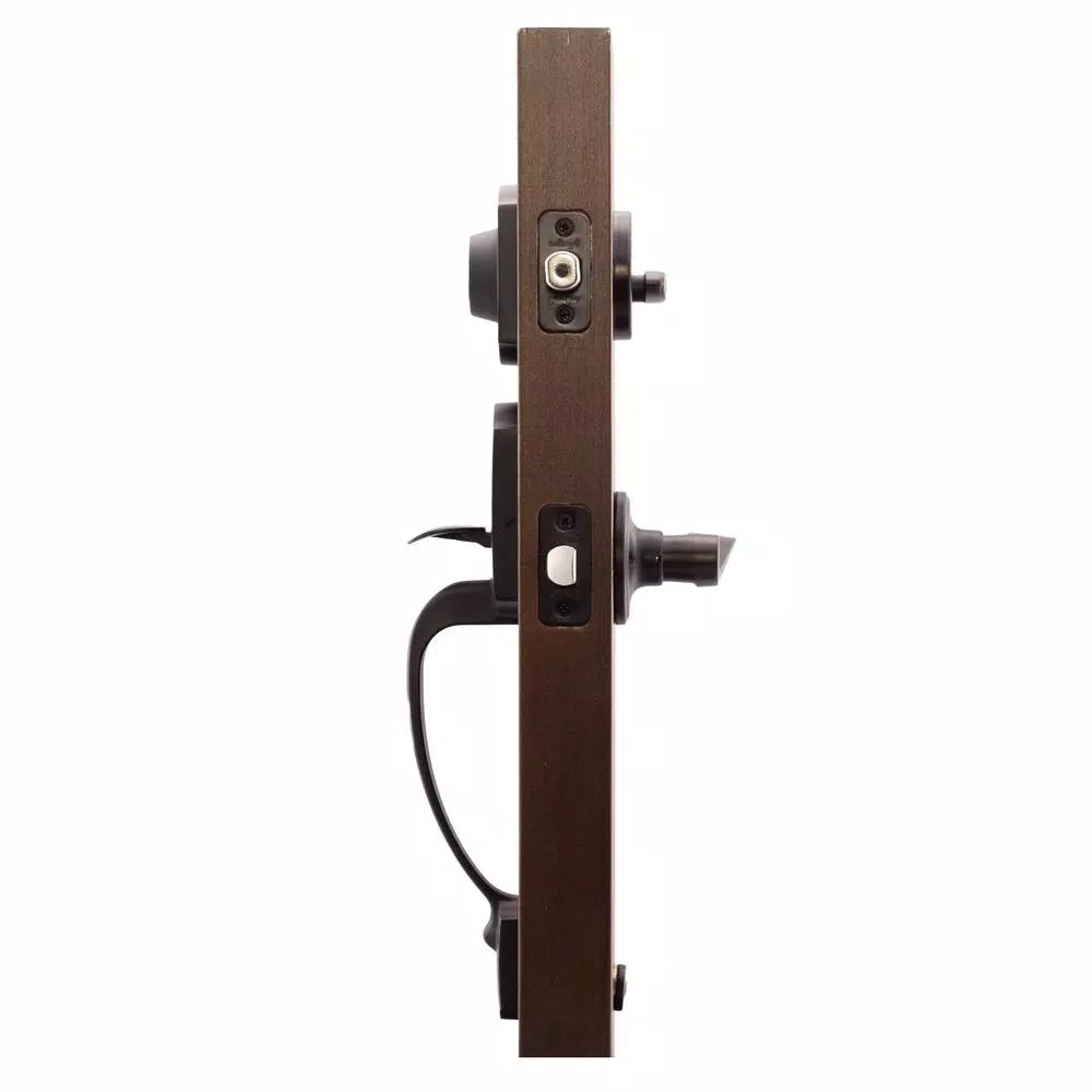 Copper Creek Heritage Tuscan Bronze Handleset with Waverlie Lever Trim